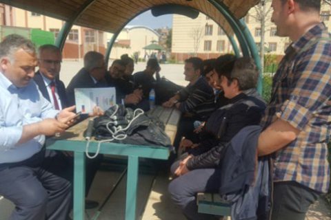 İlçe Milli Eğitim Müdürümüz Sayın Cengiz GÜNDEŞ Nizip Sosyal Bilimler Lisesi´ni Ziyar