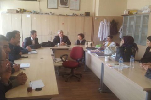 İlçe Milli Eğitim Müdürümüz Cengiz GÜNDEŞ Hasan Çapan Anadolu Lisesi´ni Ziyaret Etti.