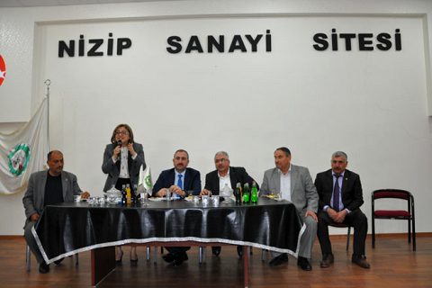 Gül ve şahin sanayi sitesini ziyaret etti