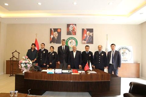 Emniyet müdüründen akdoğan a ziyaret