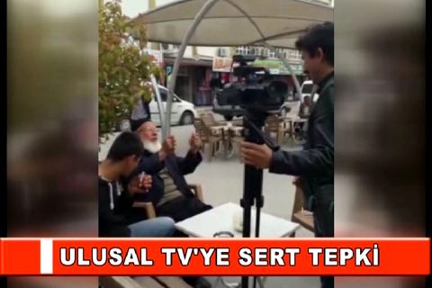 Ulusal tv ye sert tepki