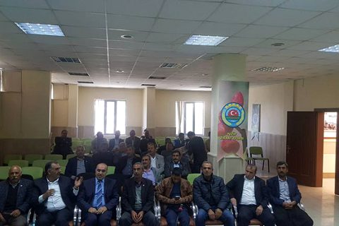 Ziraat odasinda bilgilendirme toplantisi