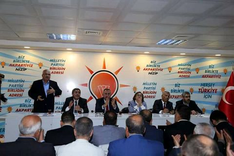 Gül ve şahin den nizip e teşekkür ziyareti