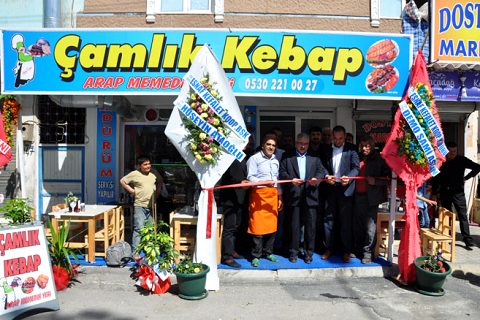 çamlik kebap hizmete açildi