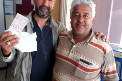 16 bin tl parayi sahibine teslim etti