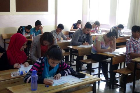 Teog sinavinin ilk oturumu bugün yapildi