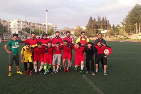 Çadır ve Konteyner Kentte Spor Kursları