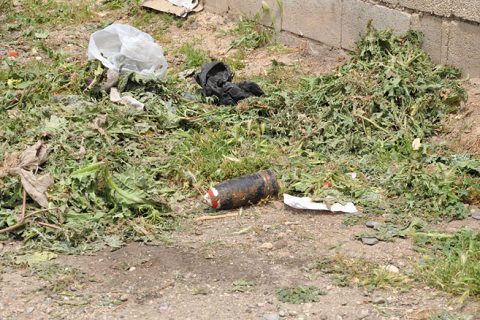 Nizipte patlamamış havan mermisi bulundu