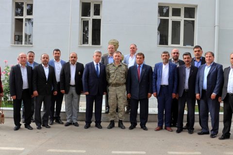 NTO’ dan dan Jandarma Komutanı Resul Çot’a Ziyaret