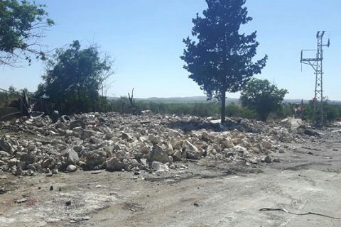 Mayin deposu yikimi gerçekleştirildi