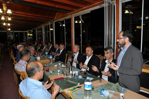şehit yakinlari ve gaziler iftar yemeğinde buluştu