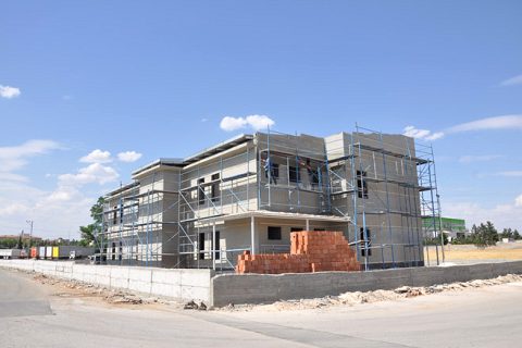 Sgk binasin inşaati sürüyor