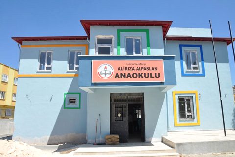 Nizip ilçesine yeni anaokulu