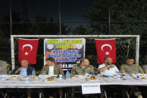İlçemiz Mehmet Akif Ersoy İlkokulu öğrenci ve Öğretmenlerinden Örnek Proje.