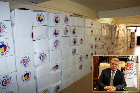 Nizip ticaret odasindan 900 aileye gida yardimi