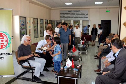 Nizip ticaret odasi bayramlaşma geleneğini sürdürüyor