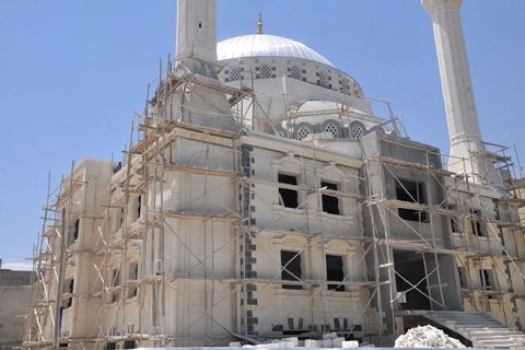 Bilal Çeker cami'nde sona gelindi