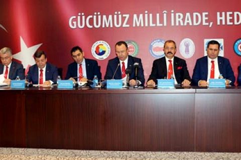 15 temmuz için ortak açiklama