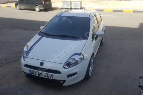 Memurdan 2013 model fiat punto 1.4 pop 87.000 km 'de