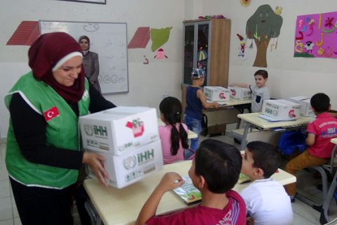 Ihh dan yetim çocuklara yardim