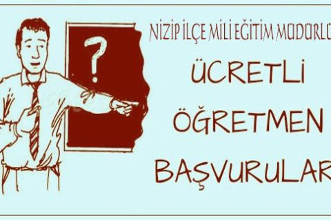2017-2018 öğretim yili ders ücreti karşiliği öğretmenlik başvurusu