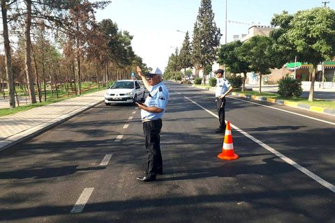 Trafik ekiplerinden yol uygulamasi