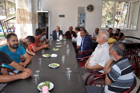 çamlik cafeterya açildi