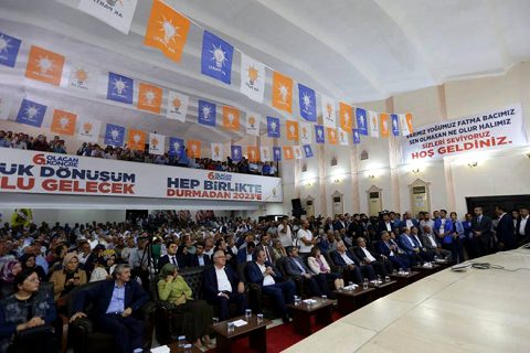 Ak parti nizip ilçe teşkilati 6 nci olağan kongresi yapildi