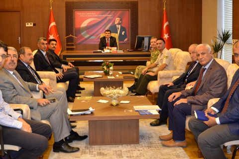 Nizip kaymakami kemal şahin in makaminda istişare toplantisi gerçekleşti
