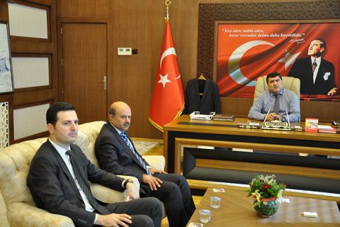 ömer aykut tan kaymakam şahin e ziyaret
