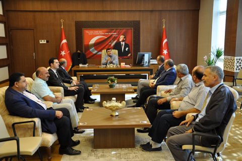 Nizip gazeteciler cemiyeti nden kaymakam a ziyaret