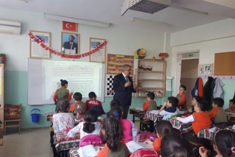 İlçe Milli Eğitim Müdürümüz Sayın Cengiz GÜNDEŞ, Hatice Seyit Çeker İlkokulu´nu Ziyar