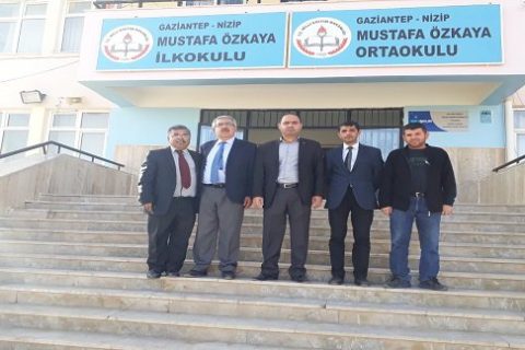 İlçe Milli Eğitim Müdürümüz Sayın Cengiz GÜNDEŞ, Mustafa Özkaya Ortaokulu´nu ziyaret 