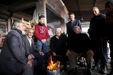 şahin ve akdoğan in esnaf gezisi sürüyor