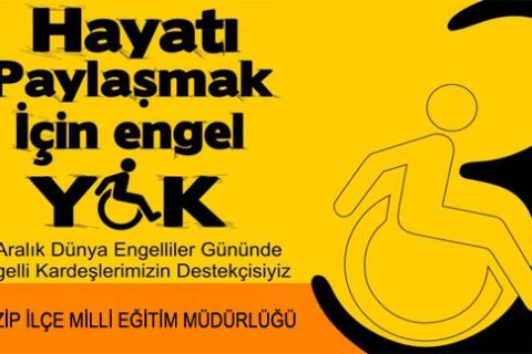 3 aralik dünya engelliler günü