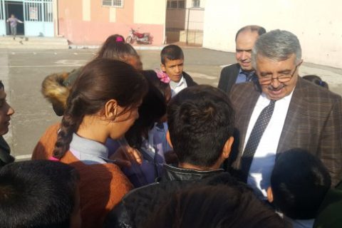 İlçe milli eğitim müdürümüz sayın Cengiz GÜNDEŞ Yılmaz Çetin Sözmen Ortaokulunu ziyar