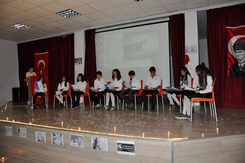 Ada okullari nda mevlana etkinliği