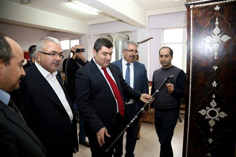 şahin ve akdoğan dan halk eğitim merkezi ne ziyaret