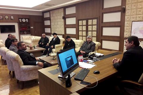 Mhp den kaymakam a ziyaret