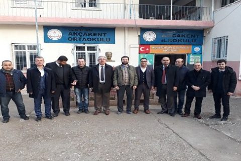 İlçe Milli Eğitim Müdürümüz Sayın Cengiz GÜNDEŞ, Akçakent İlkokulu/Ortaokulu´nu Ziyar