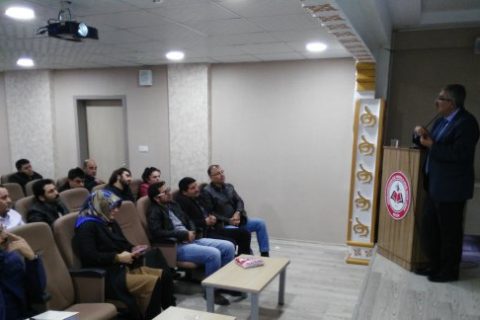 E-Müfredat Bilgilendirme toplantısı yapıldı.