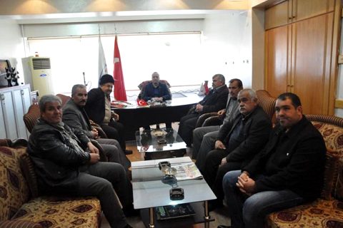 Mhp ilçe teşkilatindan nrt ye ziyaret