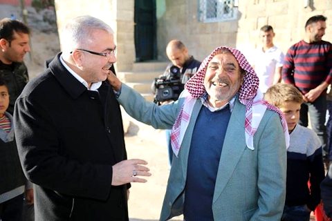 Akdoğan yunus emre mahallesi ni gezdi