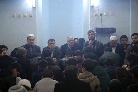Nizip te sabah namazi buluşmalari başladi