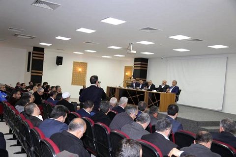 Uyuşturucuyla mücadele konulu toplanti