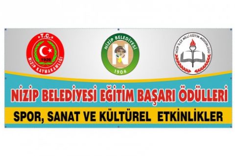 Nizip belediyesi eğitim başari ödülleri