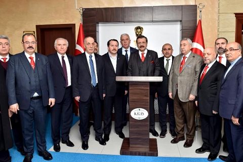 Nto başkani özyurt tobb heyeti ile birlikte kilis te