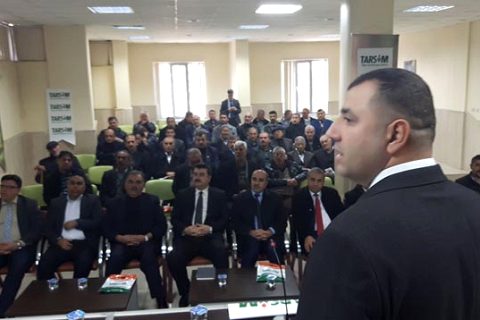 Ziraat odasi nda bilgilendirme toplantisi