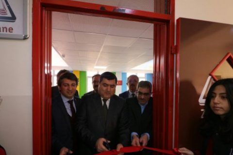 Nizip Fen Lisesi Z Kütüphanesinin açılışı yapıldı.
