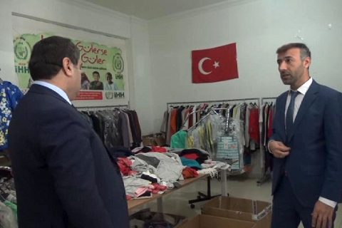 Kaymakam kemal şahin ihh nizip ilçe başkanliği ni ziyaret etti